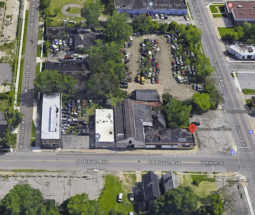 Exterior de Delavan Auto Parts