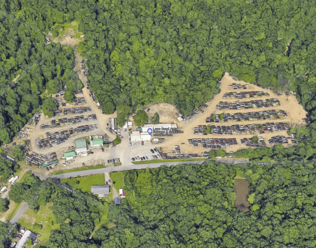Exterior de Lane Road Auto Salvage & Sales, Inc.