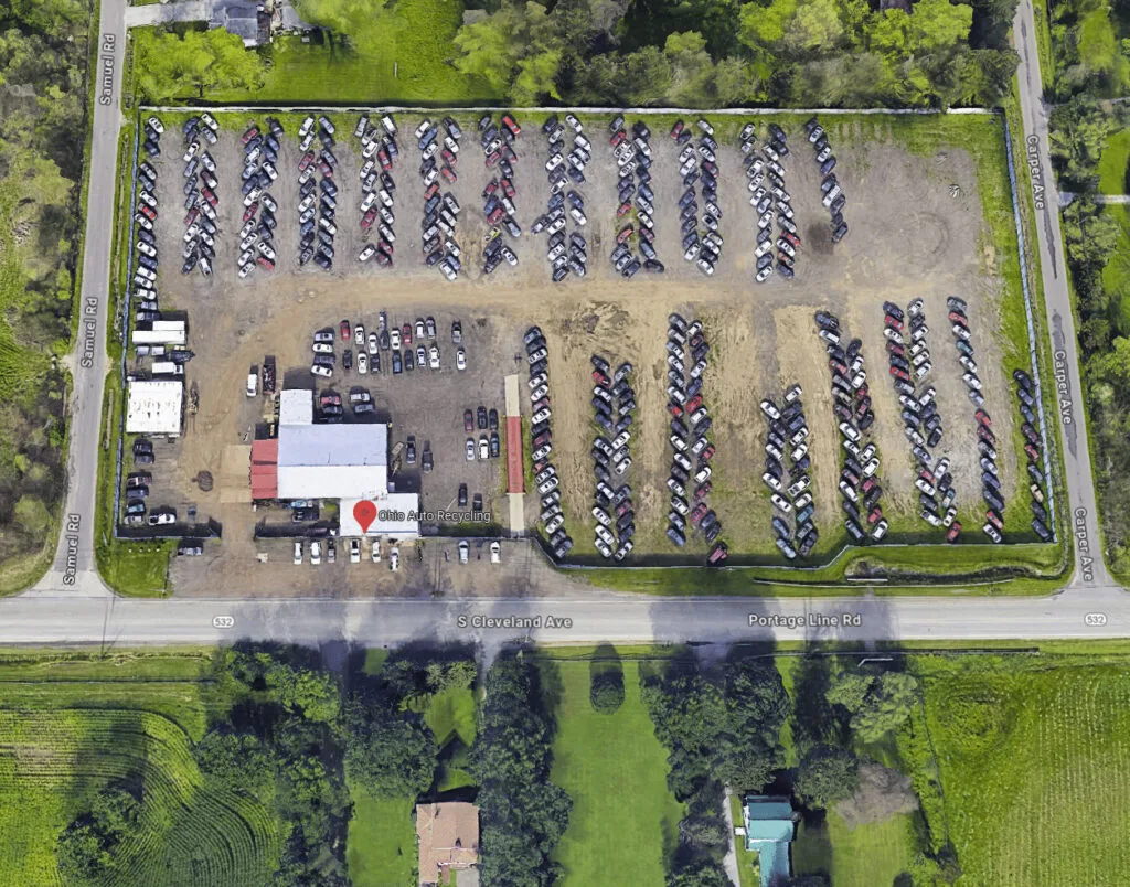 Exterior de Ohio Auto Recycling