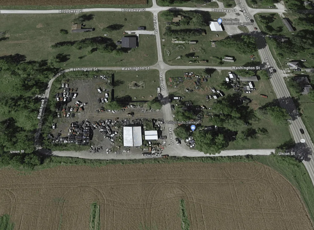 Exterior de Phillips Auto Salvage