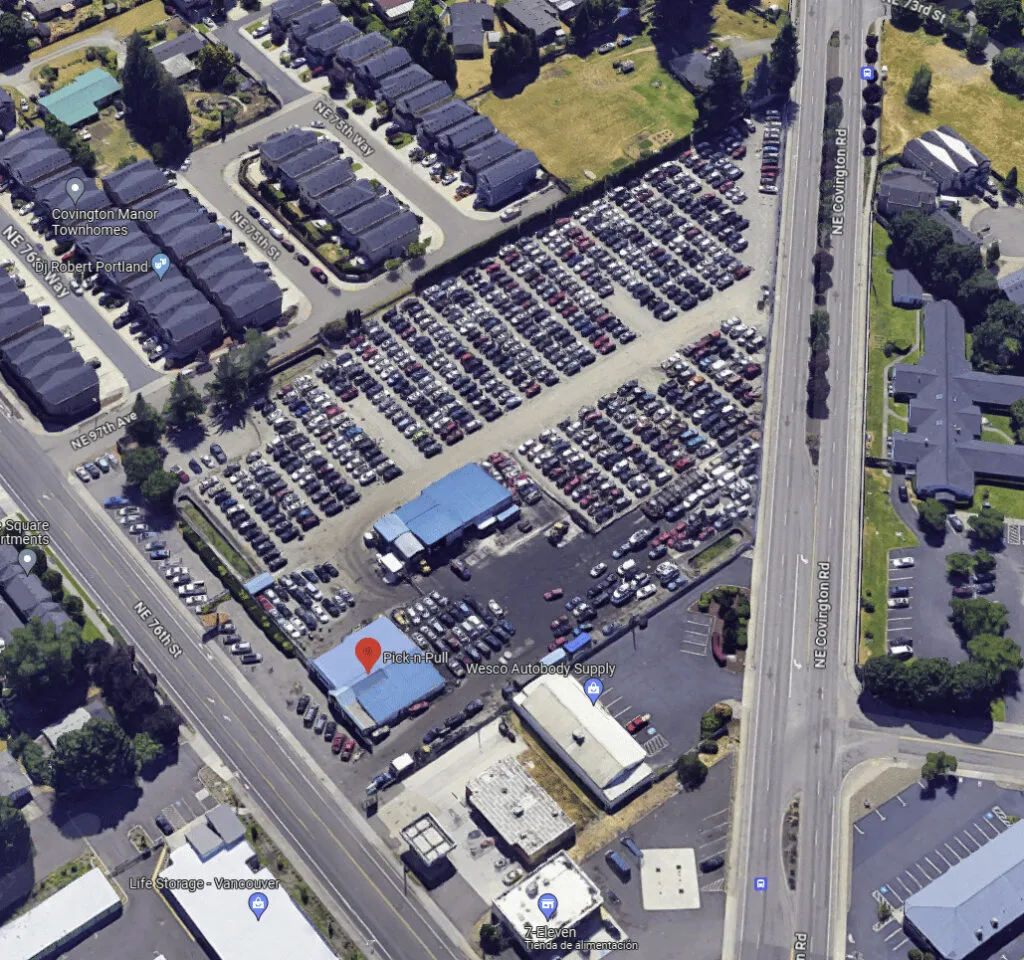 Exterior de Pick-n-Pull (Vancouver)