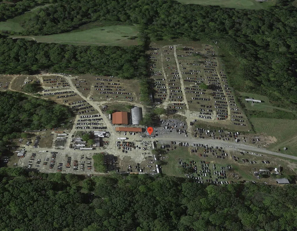 Exterior de Tennessee Auto Salvage Inc.