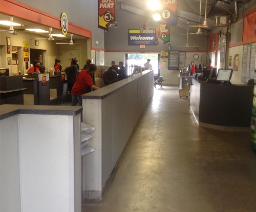 Recepción de Pull-A-Part Montgomery